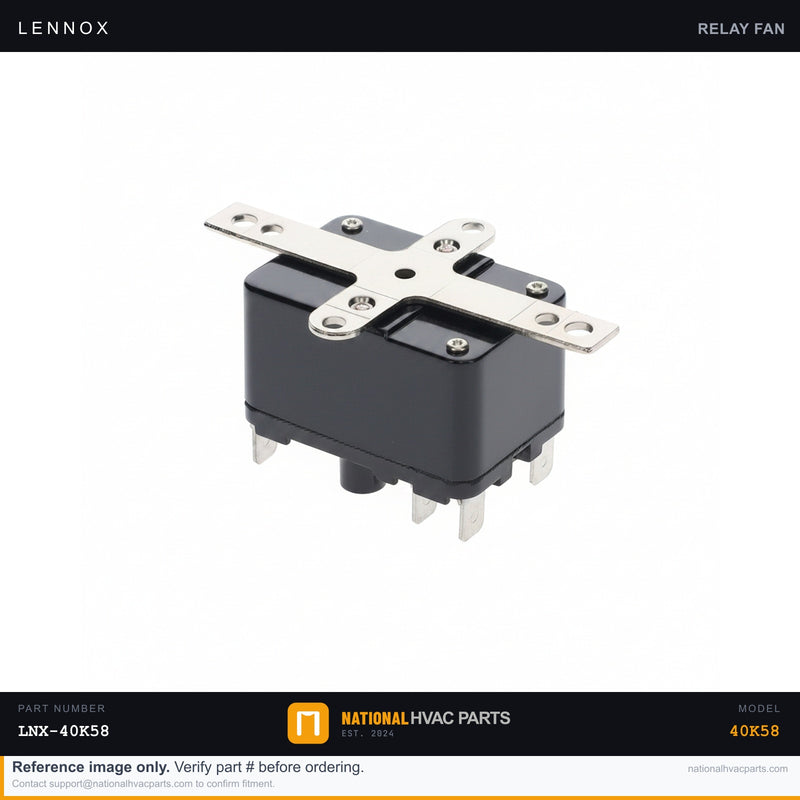 OEM Lennox Blower Speed Relay Kit — 40K58