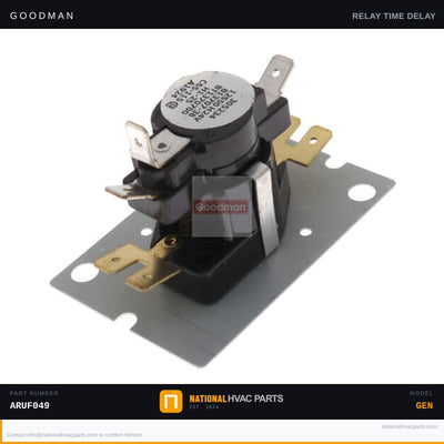 Goodman EEP Time Delay Relay for ARUF049 — B1370738