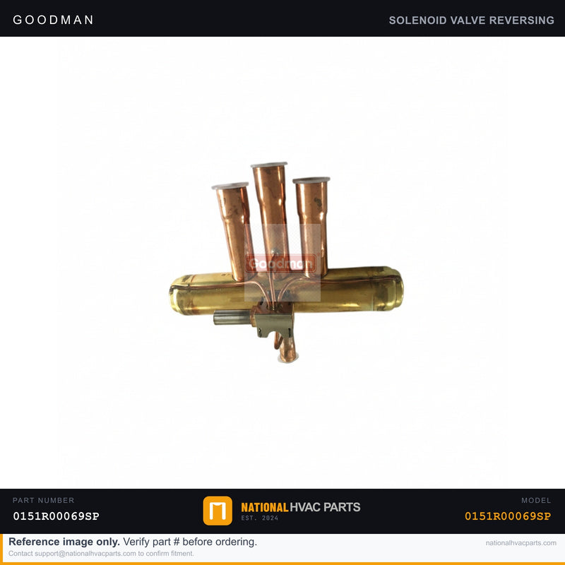 OEM Goodman Reversing Valve for WGHP4336AAA — 0151R00069SP
