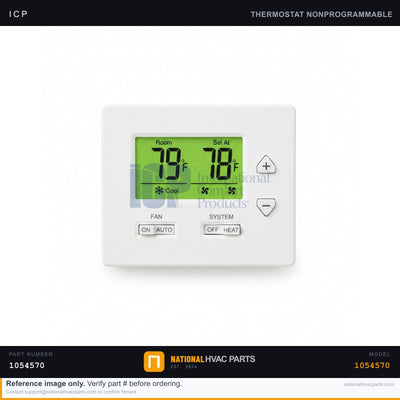 ICP Outdoor Thermostat for ZAXB050ECA1 — Honeywell T6031H 24V Heat Pump Stage Control | Ships Today