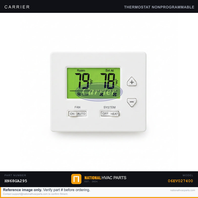 OEM Carrier Discharge Gas Thermostat HN68GA295 for 06EV027400