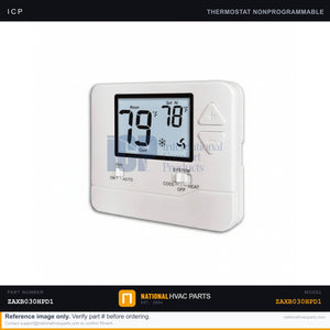 ICP Outdoor Thermostat for ZAXB030HPD1 — T6031H Temperature Control | Ships Today