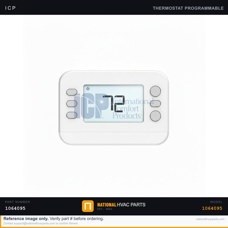 ICP Thermostat for YH042GC — VariTech 24V Programmable | Ships Today