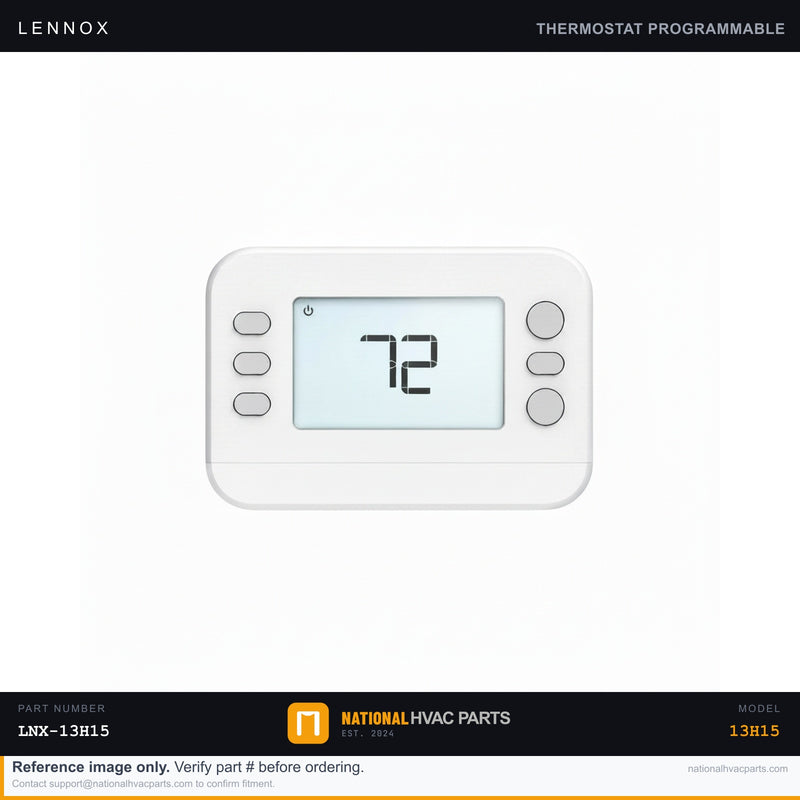 OEM Lennox Commercial Programmable Thermostat — 13H15