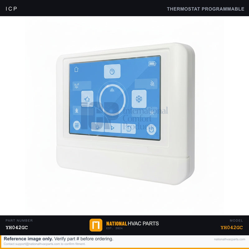 ICP Thermostat for YH042GC — VariTech 24V Programmable | Ships Today