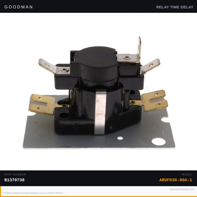 Goodman Time Delay Relay for ARUF030-00A-1 Air Handler — B1370738