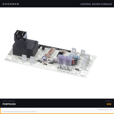Goodman Time Delay Relay Board for CPC060 — PCBFM103S