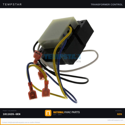 Tempstar 40VA Transformer for TNK125N20B1 — 115V to 24V | Ships Today