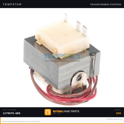 Tempstar 40VA Transformer for TCH960GKA200 — 208/230V to 24V | Ships Today
