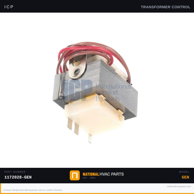 ICP 40VA Transformer for WAXT484A2 — 208/230V to 24V | Ships Today