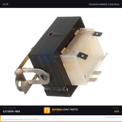 ICP 40VA Transformer for WAXT604A1 — 208/230V to 24V | Ships Today