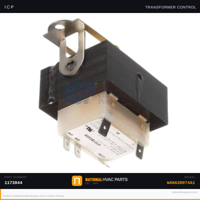 ICP 40VA Transformer for WAHA30074A1 — 208/230V to 24V | Ships Today