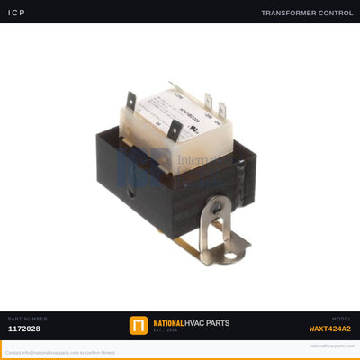 ICP Transformer for WAXT424A2 — 40VA 208/230V to 24V | Ships Today