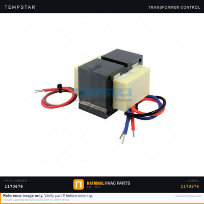 Tempstar 40VA Transformer for TCA936GKA200 — 208/230V to 24V | Ships Today