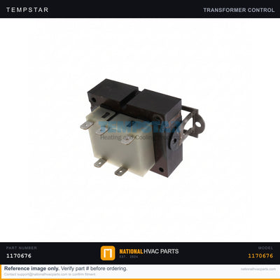 Tempstar 40VA Transformer for TCA748GKA100 — 208/230V to 24V Control Transformer | Ships Today
