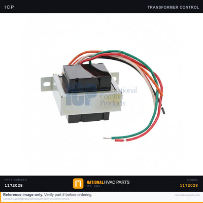 ICP Transformer for WAXT364A1 — 208/230V to 24V 40VA | Ships Today