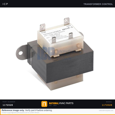 ICP Transformer for WAXM424A2 — 40VA 208/230V to 24V | Ships Today