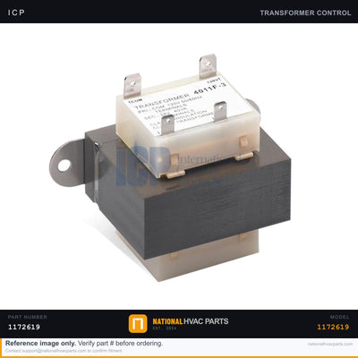 ICP Transformer & Reversing Valve Coil for RHS243L0CA0AAAA — 24V 40VA | Ships Today