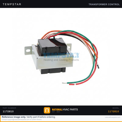 Tempstar 40VA Transformer for T9MPX060F12A2 — 115V to 24V | Ships Today