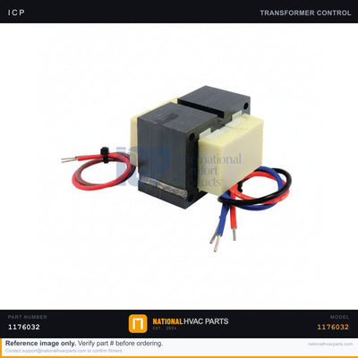 ICP 40VA Transformer for WJH324000K000A1 — 208/230V to 24V | Ships Today