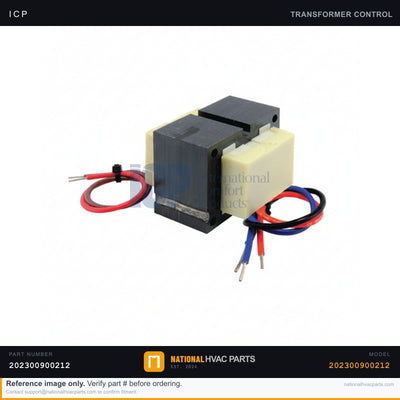 ICP 24V Transformer for WATC24004A1 — 40VA Class 2 Control | Ships Today