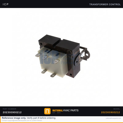 ICP 24V 40VA Transformer for WAMA24004A1 — Class 2 Control Transformer | Ships Today