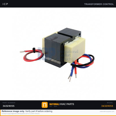ICP 40VA Transformer for RYMA10F001 — 24V Heat Pump | Ships Today