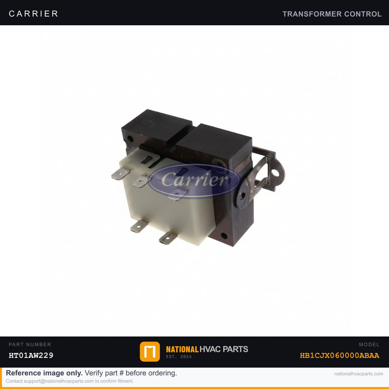 OEM Carrier Transformer 40VA 120V/24V for HB1CJX060000ABAA