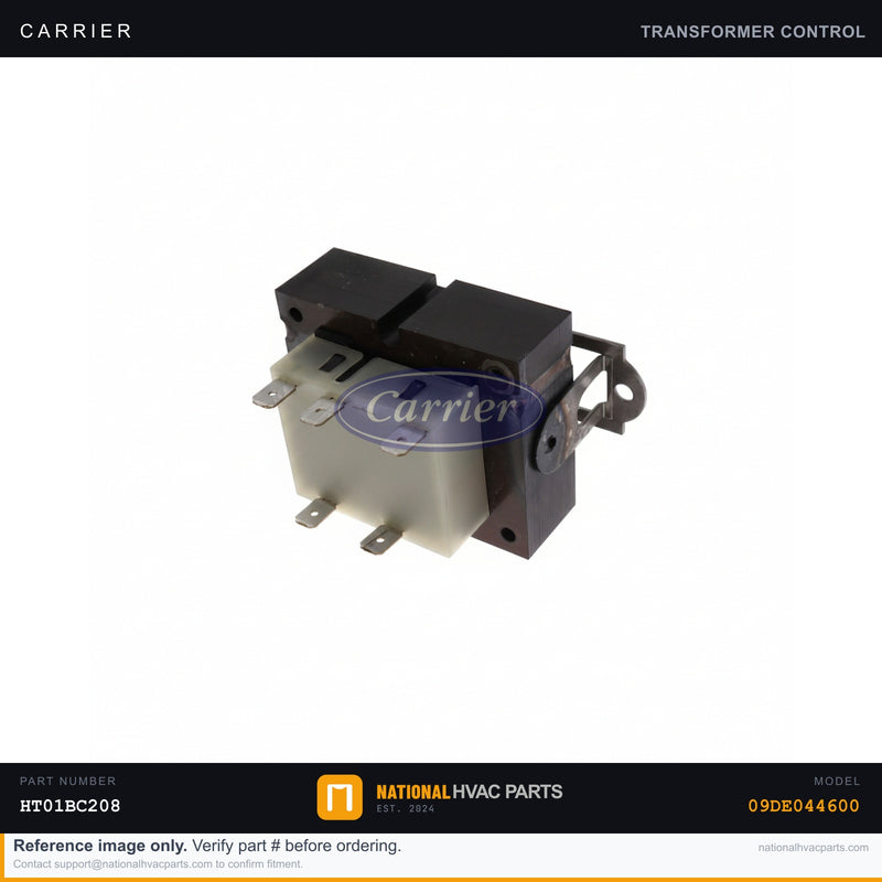 OEM Carrier Transformer 40VA 230V/115V for Model 09DE044600