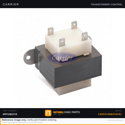 OEM Carrier Transformer 40VA 120V/24V for C4850C48AY04061