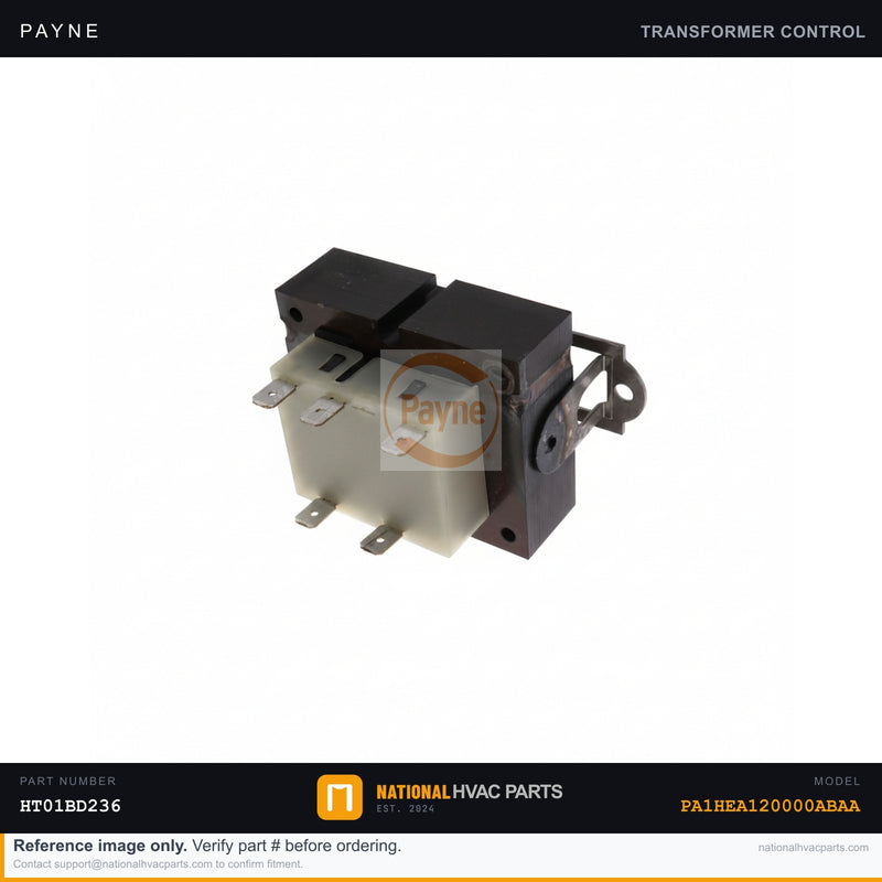 OEM Payne Transformer 40VA 120/240V-24V for PA1HEA120000ABAA