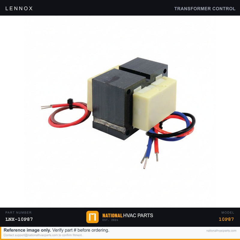 OEM Lennox Control Transformer — 10P87