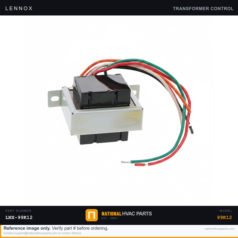 OEM Lennox Control Transformer 24V — 99K12