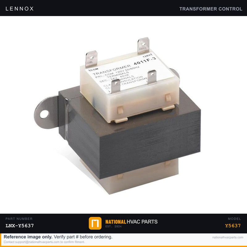 OEM Lennox Oil Burner Ignition Transformer — Y5637