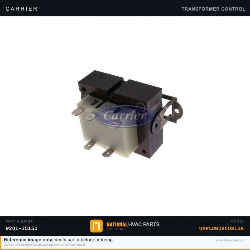 OEM Carrier Transformer 50VA 120/240V–24V for UPFLOW080US12A