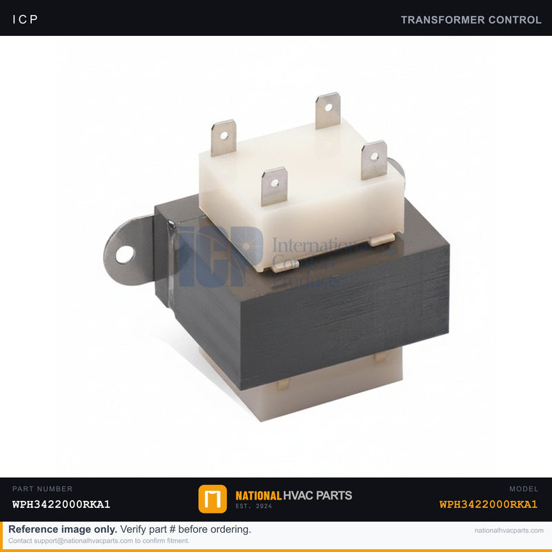 ICP 40VA Transformer for WPH3422000RKA1 — 24V Control Circuit | Ships Today