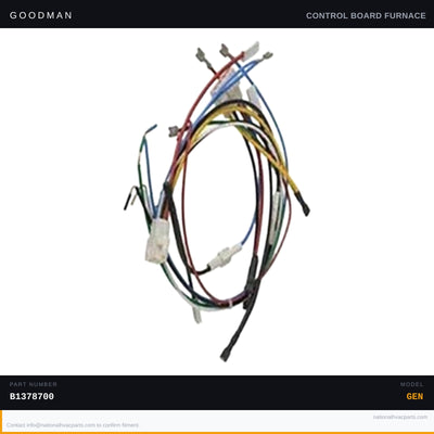 Goodman 16-Pin Wiring Harness for AEPF30361BA — B1378700