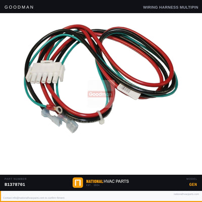 Goodman 5-Pin Wiring Harness for APC1560H41AB — B1378701