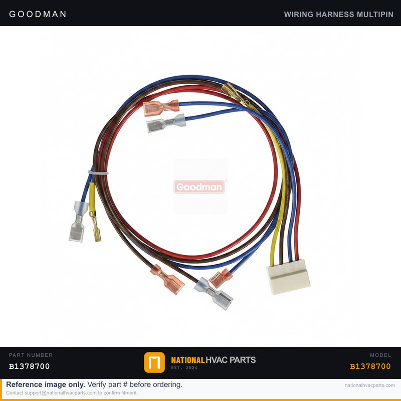 OEM Goodman 16-Pin Blower Wiring Harness for AEPF426016AA — B1378700