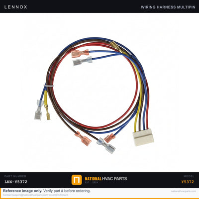 OEM Lennox Wire Harness Kit Wall Mounted SS Condensing Boiler — Y5372